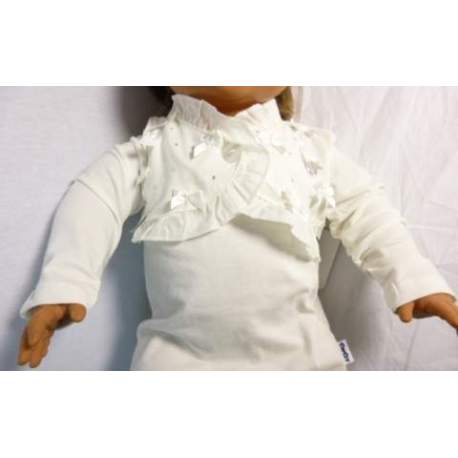 krans verantwoordelijkheid Conciërge Baby bolero van Le Chic - Stephanie's Bruidsmode - Kinderfeestkleding -  Bruidsstyling